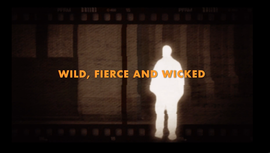 Projection still: Wild, fierce and wicked